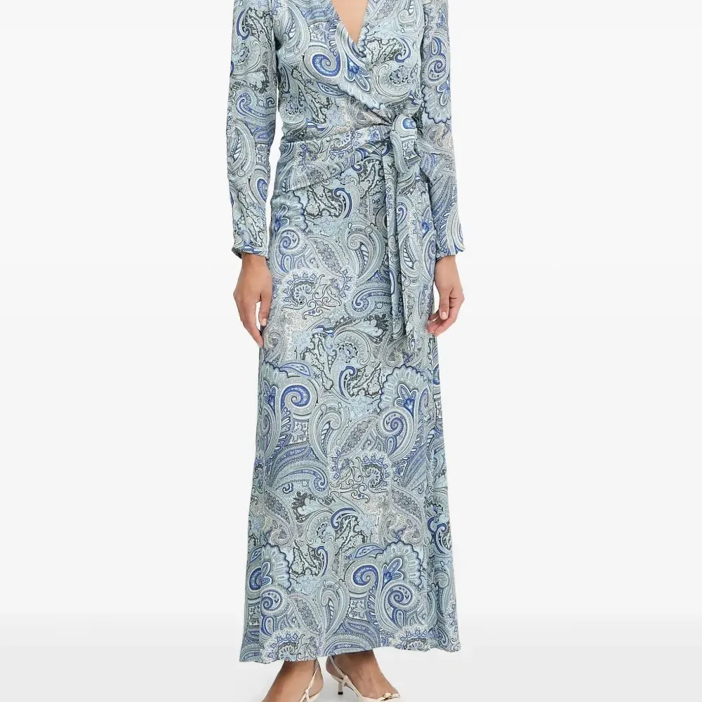 Блузка с принтом пейсли