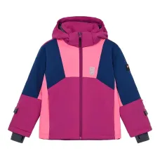 Куртка в стиле колор-блок с капюшоном Куртка в стиле колор-блок с капюшоном