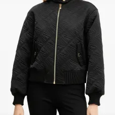 Стеганая куртка на молнии