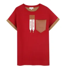 Платье с нагрудным карманом