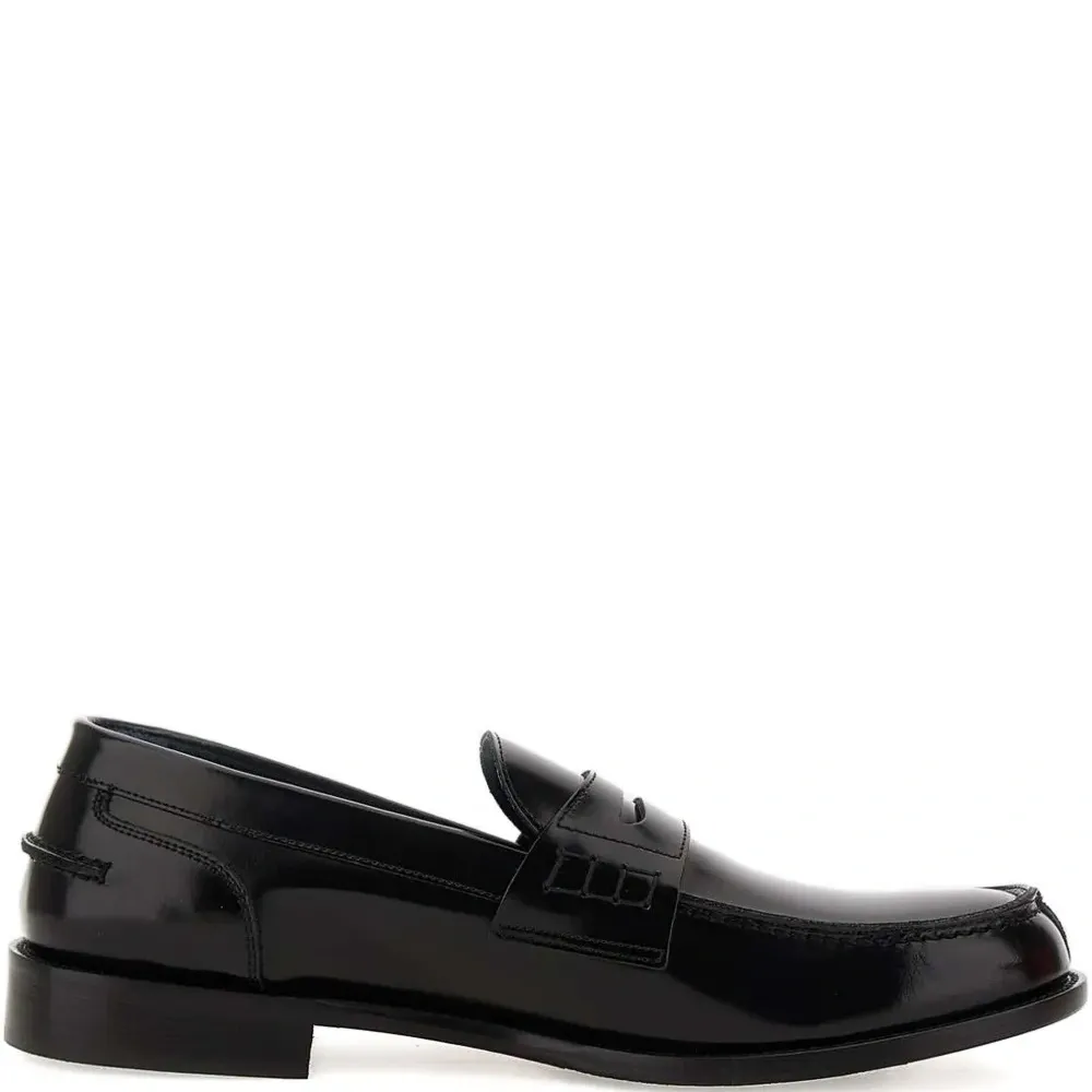 Кожаные лоферы