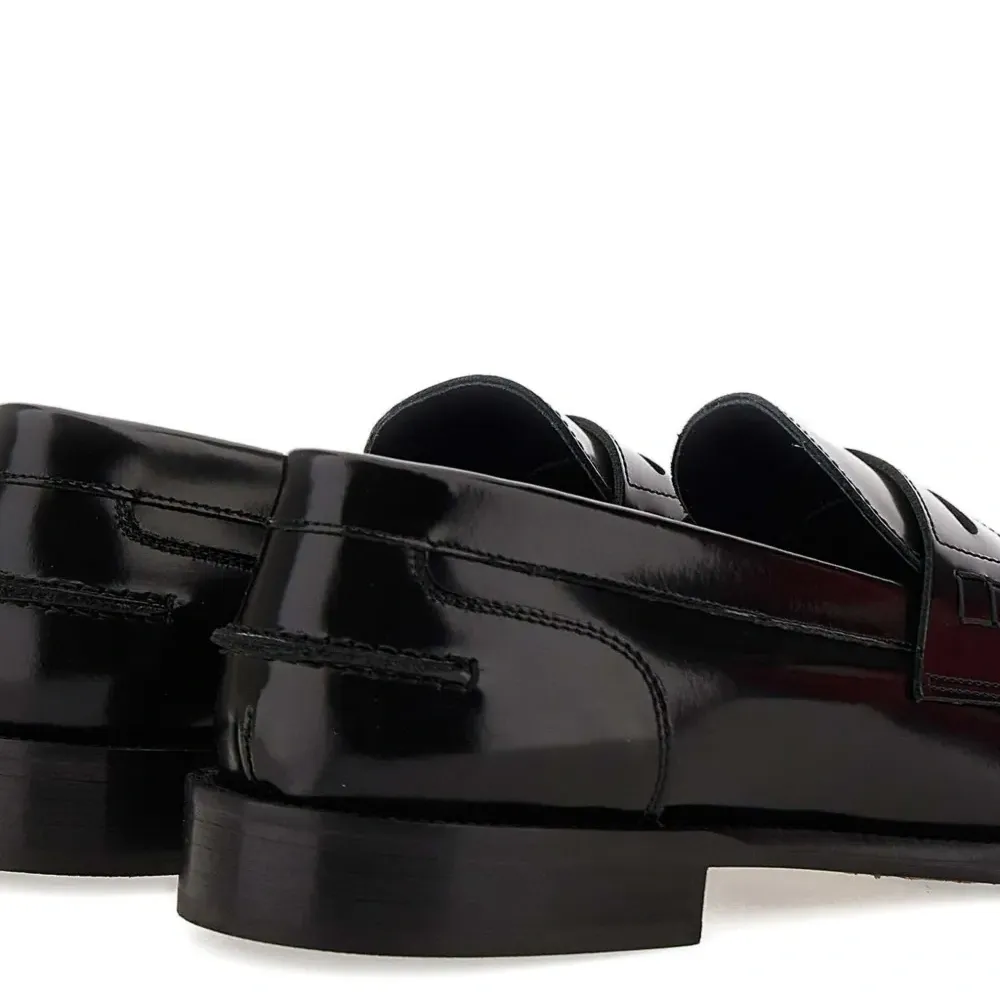 Кожаные лоферы