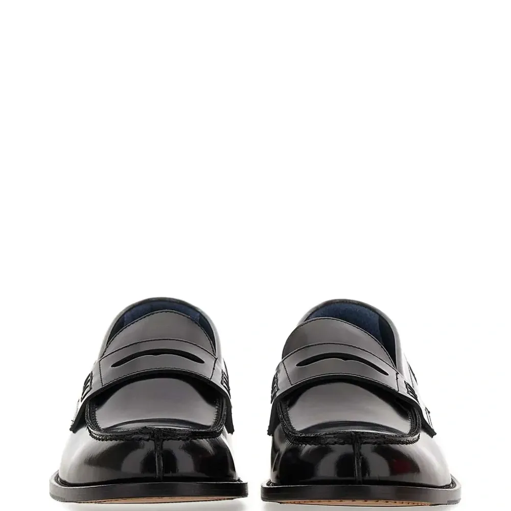 Кожаные лоферы