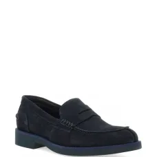 Замшевые лоферы