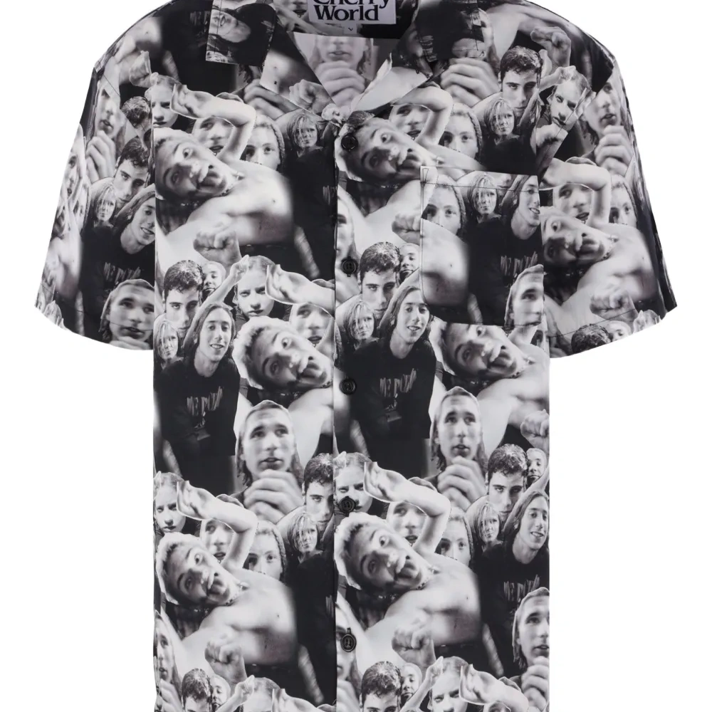 Рубашка Glenapalooza с короткими рукавами и принтом