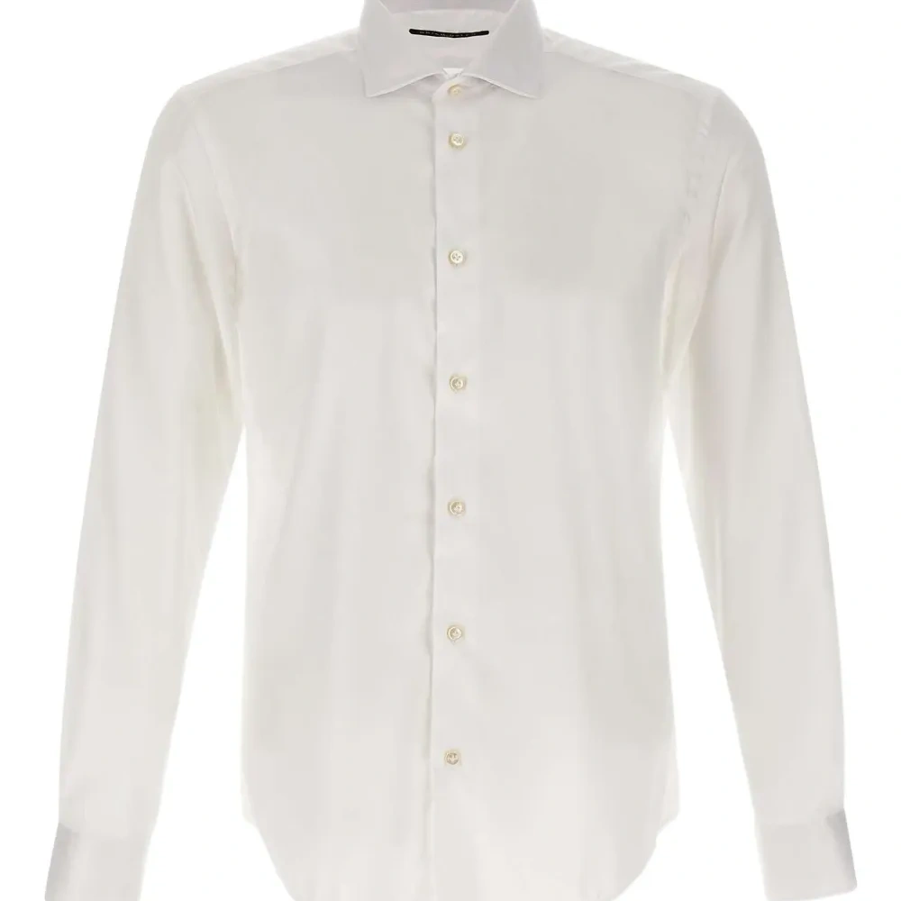 Рубашка с двойными манжетами