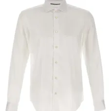 Рубашка с двойными манжетами