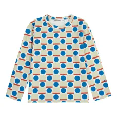 Футболка с геометричным узором