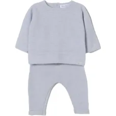 Комплект из брюк и топа в рубчик