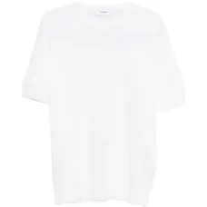 Вязаная футболка с короткими рукавами