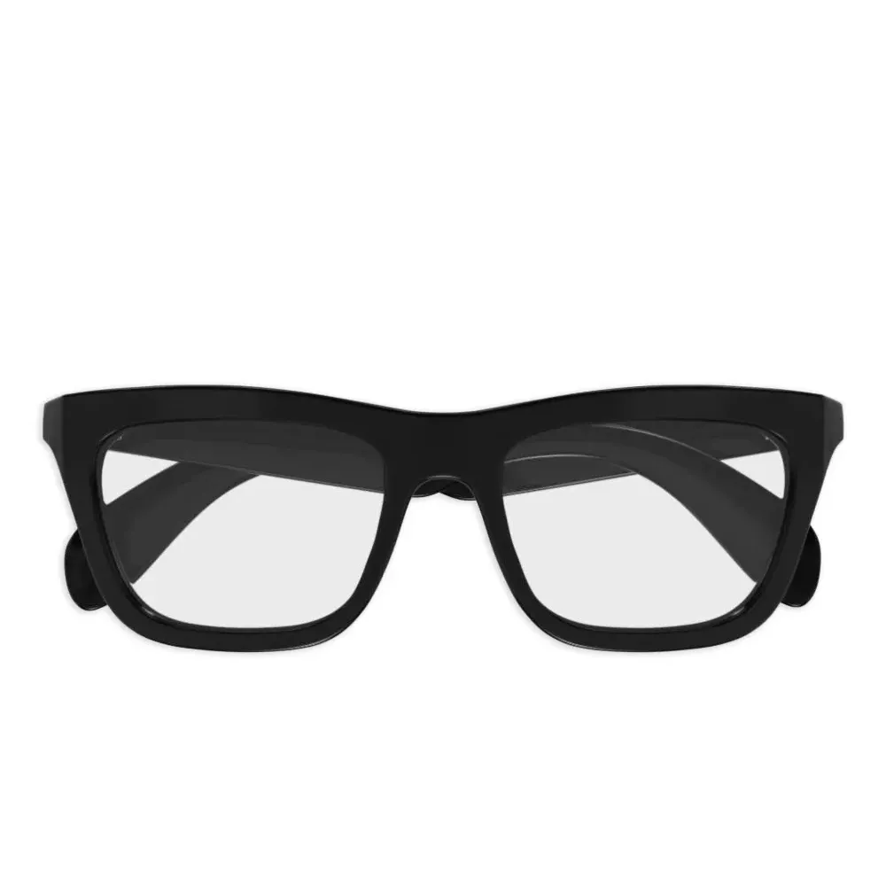 Очки в квадратной оправе