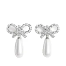 Серьги с жемчугом