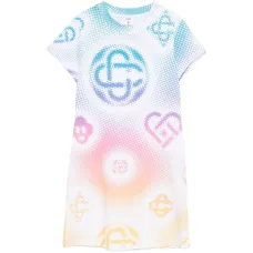 Платье мини с принтом