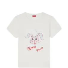 Футболка с принтом зайчика