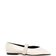 Балетки с квадратным носком