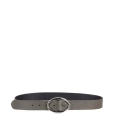 Ремень с овальной пряжкой