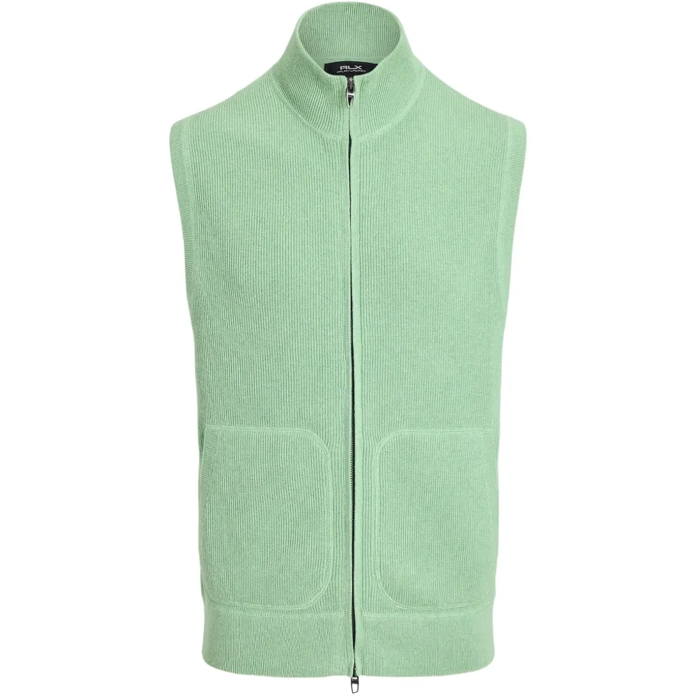 Жилет на молнии с воротником-стойкой