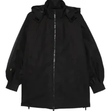 Прямое худи-пальто на молнии