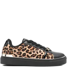 Кроссовки Kiki 01 с леопардовым принтом