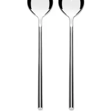 Набор из двух перфорированных салатных ложек Clivo Набор из двух перфорированных салатных ложек Clivo