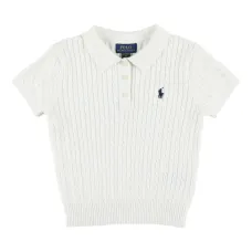 Рубашка поло фактурной вязки