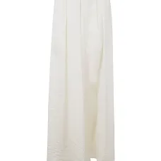 Брюки с контрастным поясом