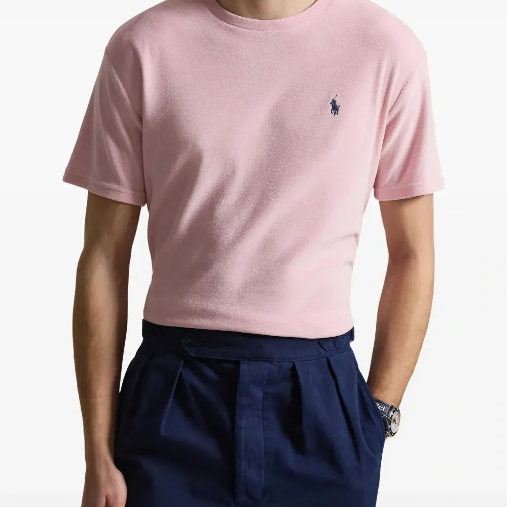 Футболка с круглым вырезом и логотипом