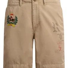 Шорты с вышивкой