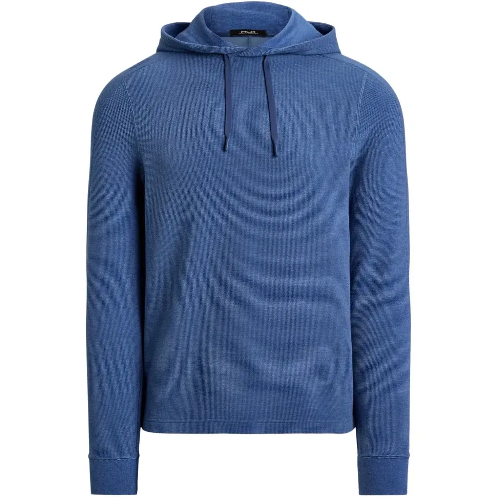 Худи вафельной вязки