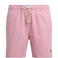 Плавки-шорты с кулиской и полосками