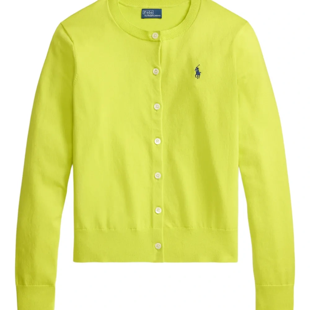 Кардиган с вышитым логотипом