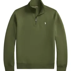 Пуловер с воротником на молнии