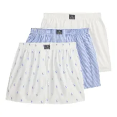 Комплект из трех боксеров с принтом