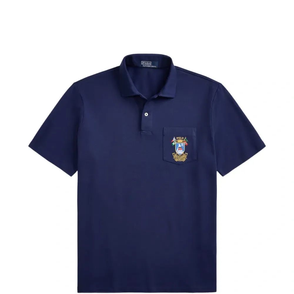 Рубашка поло с накладным карманом