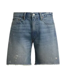 Шорты с необработанным краем