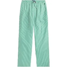 Пижамные штаны из хлопка в полоску с медвежонком Polo Пижамные штаны из хлопка в полоску с медвежонком Polo