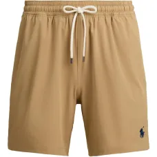 Плавки-шорты с кулиской и вышивкой Плавки-шорты с кулиской и вышивкой