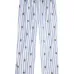Полосатые пижамные брюки