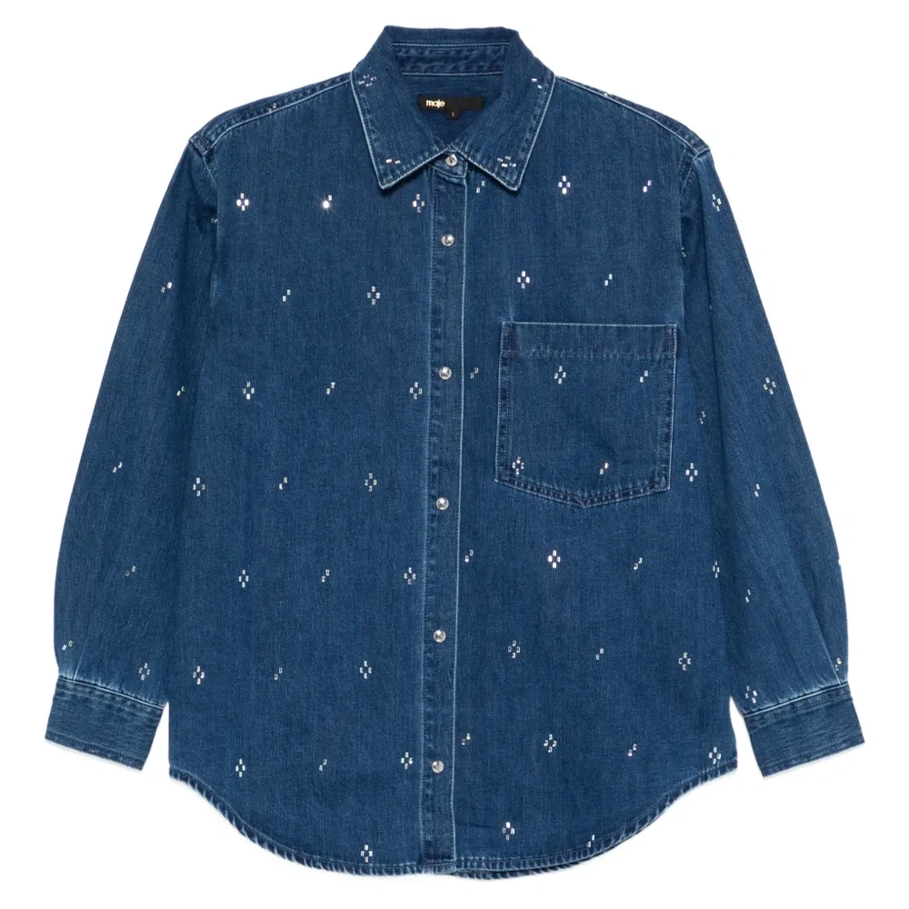 Рубашка с кристаллами Рубашка с кристаллами