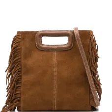 Сумка с ручкой с бахромой