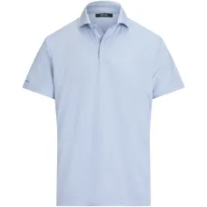 Узорчатое поло с короткими рукавами