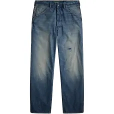 Джинсы с нашивкой-логотипом