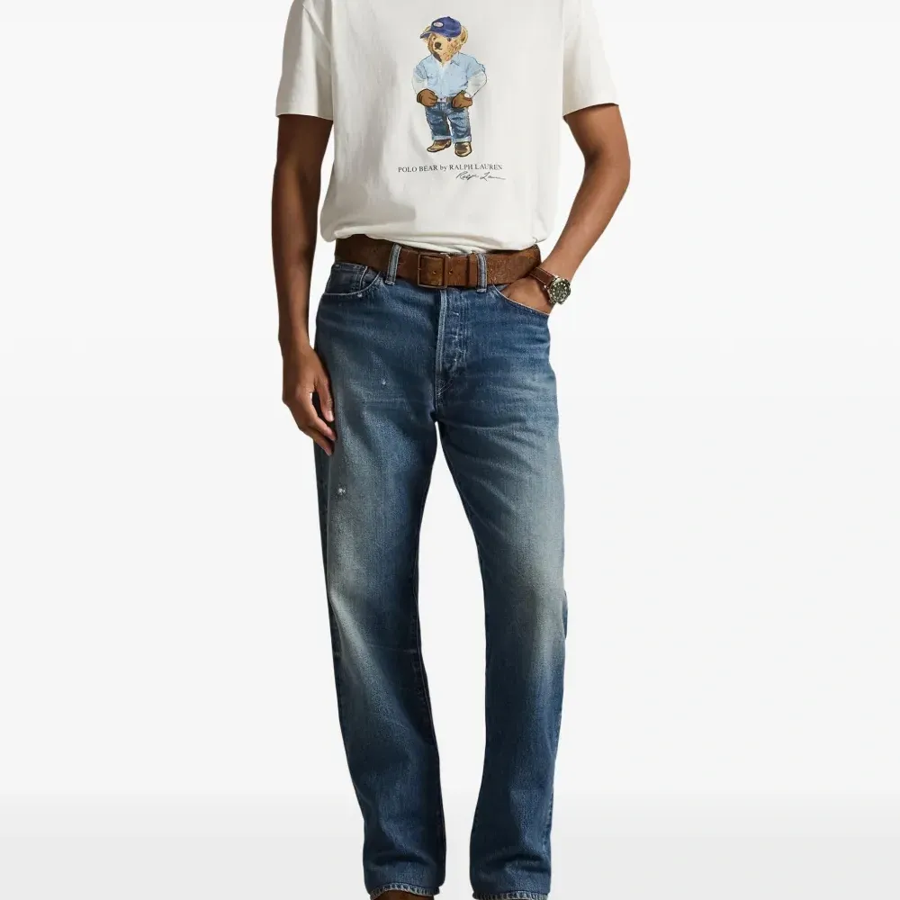 Футболка с принтом Polo+Bear