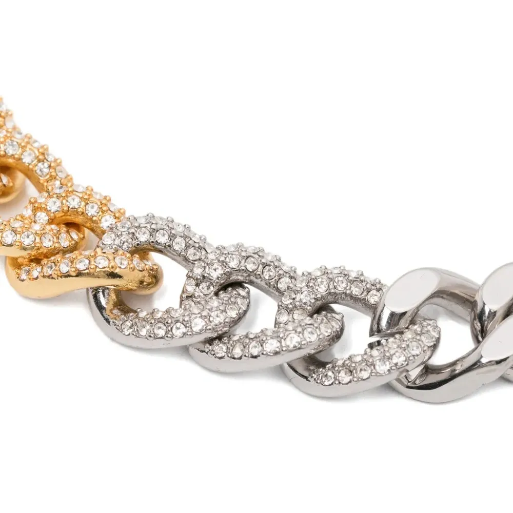 Цепочка-ожерелье с цирконием