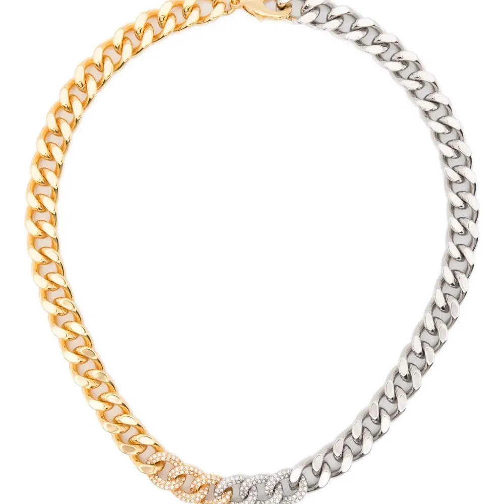 Цепочка-ожерелье с цирконием