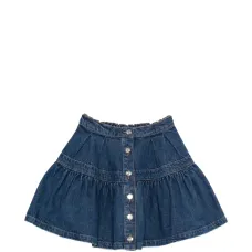 Мини-юбка на пуговицах