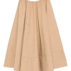 Юбка миди с эластичным поясом