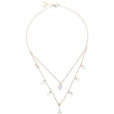 Колье с цирконами