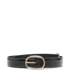 Ремень с овальной пряжкой