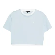 Футболка с вышитым логотипом